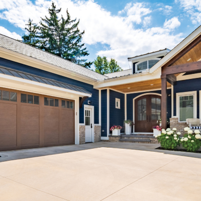 James Hardie Exterior Siding on Home
