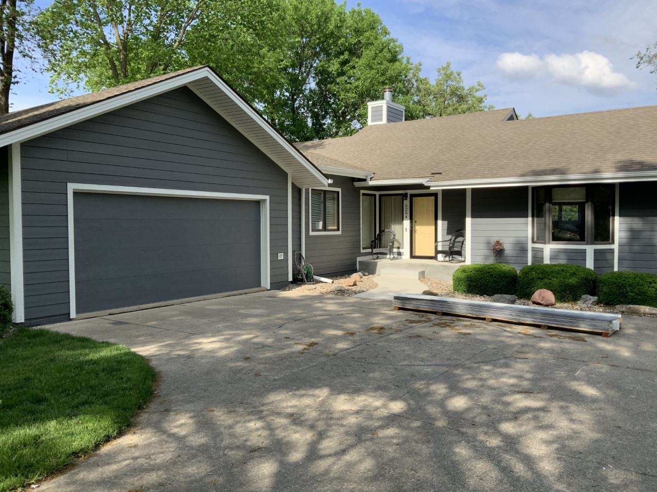 Lake Panorama Iowa home with James Hardie and much more