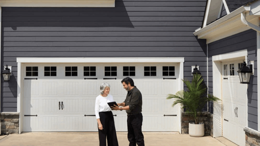 Window financing options man and woman