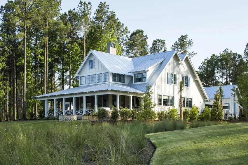 White house with James Hardie siding