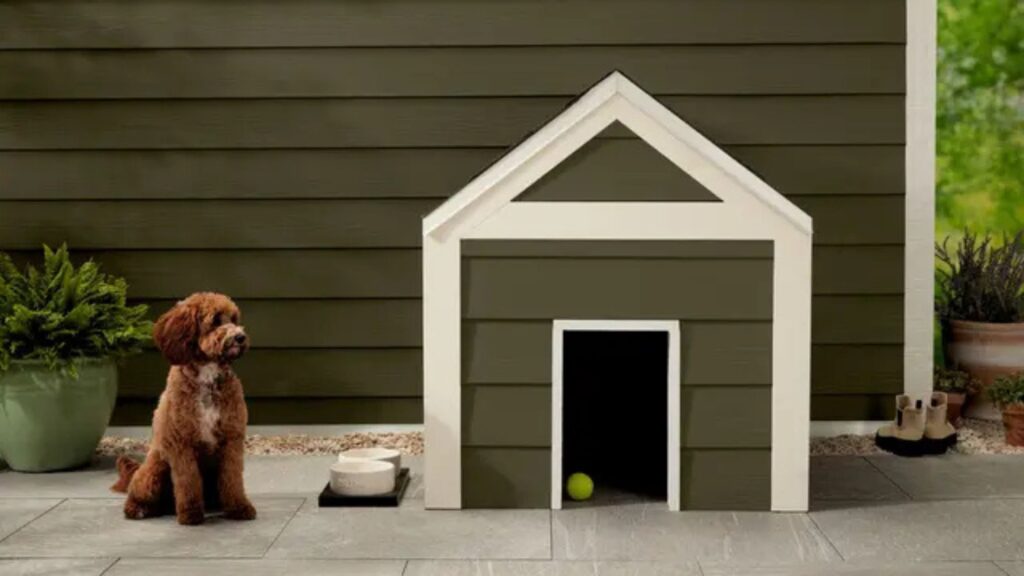 dog house james hardie siding