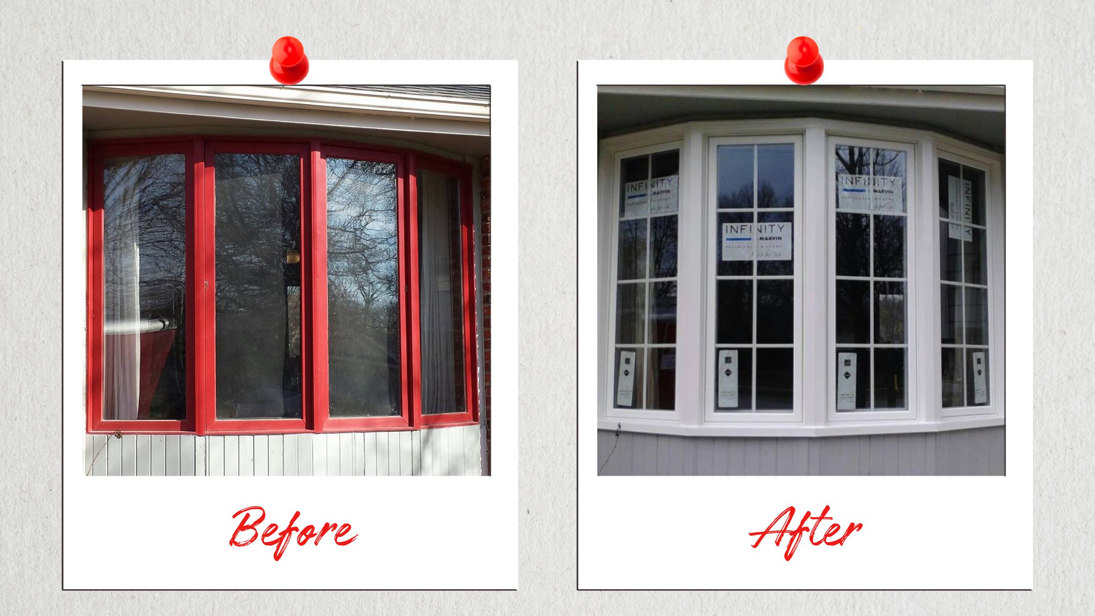 Window replacement before and after