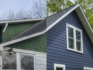 James Hardie Siding Before and After